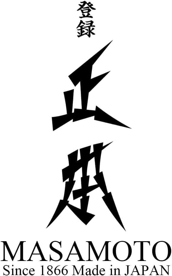 MASAMOTO KS Japanese Gyuto Chef's Knife | Ultra Sharp 9.5" Carbon Steel Blade | Professional Kitchen Use | Octagonal Map